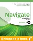 Navigate A1 Beginner Coursebook e-book cover
