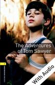 Oxford Bookworms Library Level 1: The Adventures of Tom Sawyer e-book with audio cover