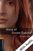 Oxford Bookworms Library Level 2: Anne of Green Gables e-book with audio cover