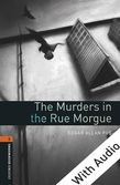 Oxford Bookworms Library Level 2: The Murders in the Rue Morgue e-book with audio cover