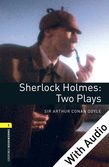 Oxford Bookworms Library Level 1: Sherlock Holmes: Two Plays e-book with audio cover