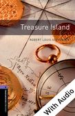 Oxford Bookworms Library Level 4: Treasure Island e-book with audio cover