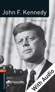 Oxford Bookworms Library Factfiles Level 2: John F. Kennedy e-book with audio cover