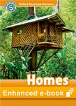 Oxford Read and Discover Level 5 Homes Around the World e-book cover