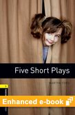 Oxford Bookworms Library Level 1: Five Short Plays e-book cover