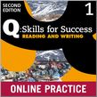 Q Skills for Success Level 1 Reading & Writing Student Online Practice cover