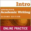 Effective Academic Writing Introductory Student Online Practice cover