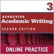Effective Academic Writing 3 Student Online Practice cover