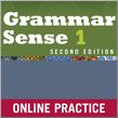 Grammar Sense 1 Student Online Practice cover
