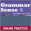 Grammar Sense 4 Student Online Practice cover