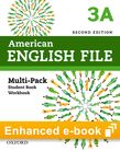 American English File Level 3 e-book (Student Book/Workbook Multi-Pack A) cover