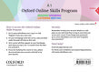 Oxford Online Skills Program A1, General English Bundle 1 - Card with Access Code cover