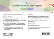 Oxford Online Skills Program A2, General English Bundle 1 - Card with Access Code cover