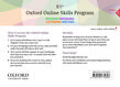 Oxford Online Skills Program B1+, General English Bundle 1 - Card with Access Code cover