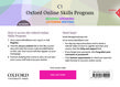Oxford Online Skills Program C1, General English Bundle 1 - Card with Access Code cover