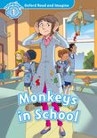 Oxford Read and Imagine Level 1: Monkeys in School cover