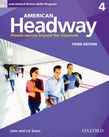 American Headway Four Student Book with Online Skills cover