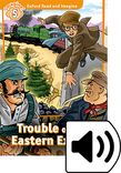 Oxford Read and Imagine Level 5 Trouble on the Eastern Express Audio cover