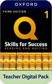 Q: Skills for Success Level 1 Reading and Writing Teacher Digital Pack cover