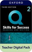 Q: Skills for Success Level 2 Reading and Writing Teacher Digital Pack cover