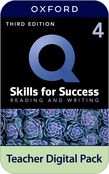 Q: Skills for Success Level 4 Reading and Writing Teacher Digital Pack cover
