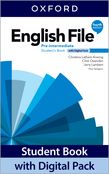 English File Pre-Intermediate Student Book with Digital Pack cover