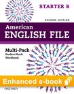American English File Starter e-book (Student Book/Workbook Multi-Pack B) cover