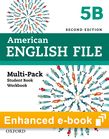 American English File Level 5 e-book (Student Book/Workbook Multi-Pack B) cover