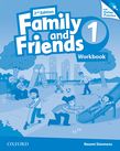 Family and Friends Level 1 Workbook with Online Practice cover