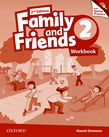 Family and Friends Level 2 Workbook with Online Practice cover