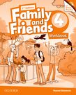 Family and Friends Level 4 Workbook with Online Practice cover