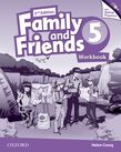 Family and Friends Level 5 Workbook with Online Practice cover