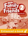 Family and Friends Level 2 Workbook e-book cover