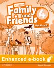 Family and Friends Level 4 Workbook e-book cover