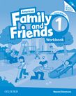 American Family and Friends Level One Workbook with Online Practice cover