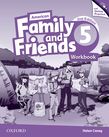 American Family and Friends Level Five Workbook with Online Practice cover