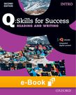Q Skills for Success Intro Level Reading & Writing e-book cover