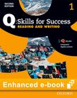 Q Skills for Success Level 1 Reading & Writing Student e-book with iQ Online cover