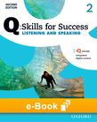 Q Skills for Success Level 2 Listening & Speaking e-book cover