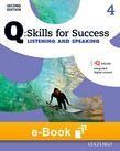 Q Skills for Success Level 4 Listening & Speaking e-book cover