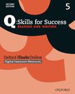 Q Skills for Success Level 5 Reading & Writing iTools Online (CPT) access code cover