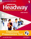 American Headway One Student Book Classroom Presentation Tool cover