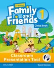 Family and Friends Level 1 Class Book Classroom Presentation Tool cover