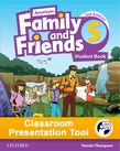 American Family and Friends Level Five Student Book Classroom Presentation Tool cover