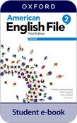 American English File Level 2 Student Book e-book cover