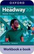 Headway Advanced Workbook e-book cover