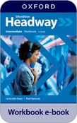 Headway Intermediate Workbook e-book cover