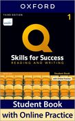 Q: Skills for Success Level 1 Reading and Writing Student Book with iQ Online Practice cover