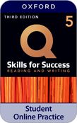 Q: Skills for Success Level 5 Reading and Writing iQ Online Practice cover