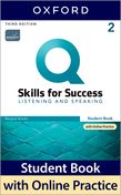 Q: Skills for Success Level 2 Listening and Speaking Student Book with iQ Online Practice cover